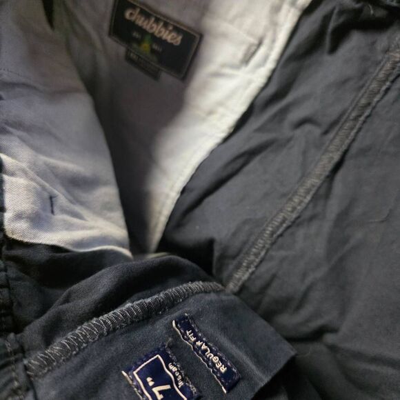 Chubbies NWT Men The Aramadas Navy Blue Stretch Twill Shorts 7" Inseam Size XXL - Picture 7 of 7